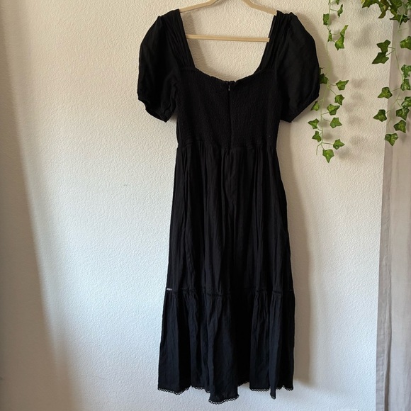 LOST + WANDER BLACK MAXI DRESS, LARGE - Picture 1 of 3
